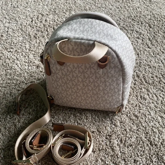 micheal kors skater mini logo backpack Michael Kors mini backpack New | Mercari main image 4